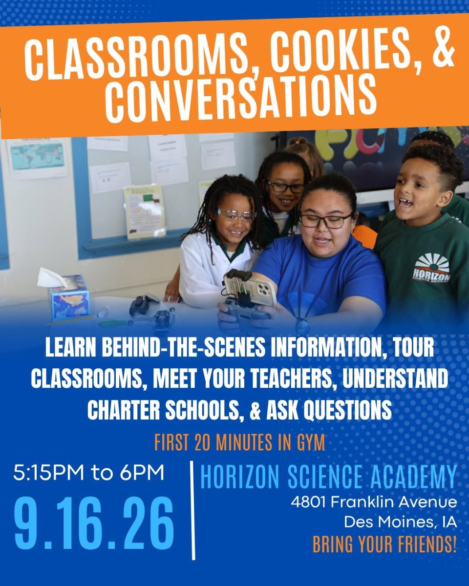 Classrooms, Cookies, & Conversations with Horizon Science Academy